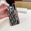 DIOR ストラップケース ブラックホワイト