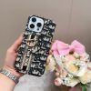 DIOR オブリックDリングケース ブラックベージュ