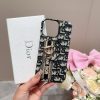 DIOR オブリックDリングケース ブラックベージュ
