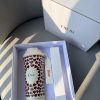 DIOR ハート柄タンブラー ホワイトレッド