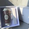 DIOR ハート柄タンブラー ホワイトレッド