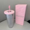 DIOR ストロータンブラー シルバーピンク