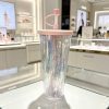 DIOR ストロー入りタンブラー シルバーピンク