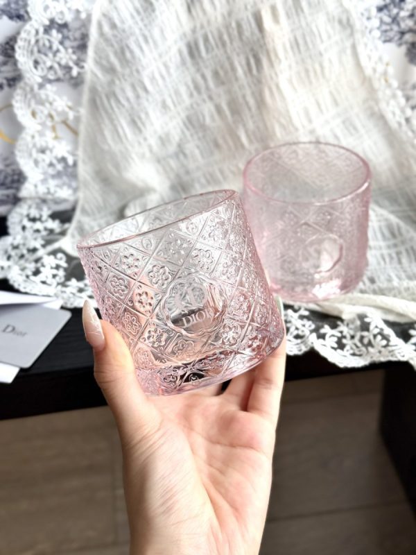 DIOR グラス ピンク