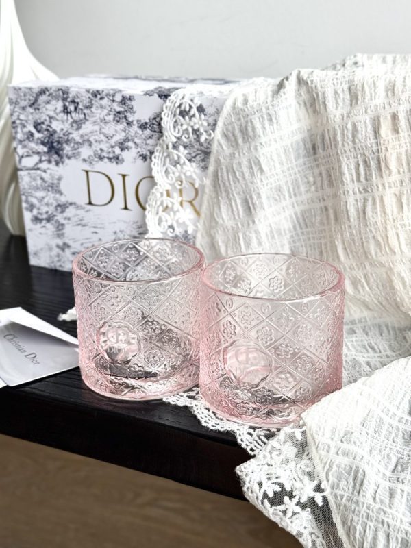 DIOR グラス ピンク