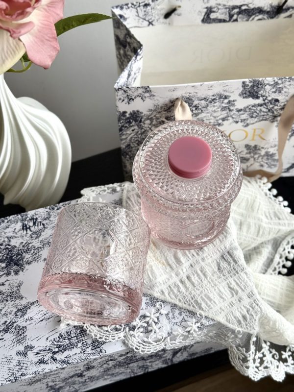 DIOR グラスセット ピンク