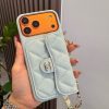 13434372671067282 CHANEL チェーン付きスマホケース ライトグリーン