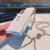 CHANEL ロングウォレット風スマホケース ホワイト