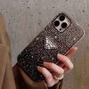 PRADA ストーン付きスマホケース グラデーションブラック