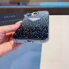 PRADA ストーン付きスマホケース グラデーションブラック