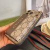 GUCCI GG柄ウォレットスマホケース ベージュ