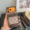 GUCCI GG柄カードケース カーキ