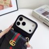 GUCCI エンボスウォレットケース オレンジ