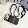 GUCCI エンボスカードケース オレンジ