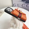 GUCCI エンボスカードケース オレンジ