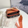 GUCCI エンボスカードケース オレンジ