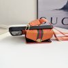 GUCCI エンボスカードケース オレンジ