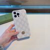 13434382915993905 GUCCI GG柄スマホケース ブラウン