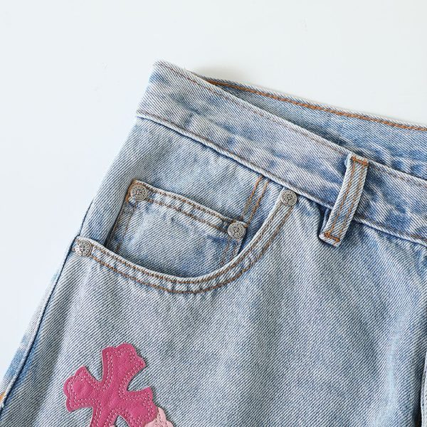 CHROME HEARTS デニムパンツ ライトブルー