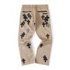 CHROME HEARTS クロスデニムパンツ カーキ