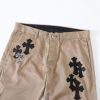CHROME HEARTS クロスデニムパンツ カーキ