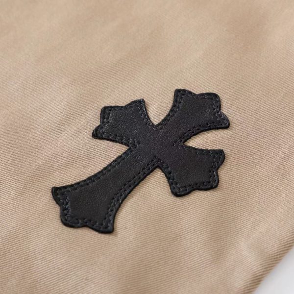 CHROME HEARTS クロスデニムパンツ カーキ