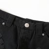 13434572973735309 CHROME HEARTS クロスデニムカーゴパンツ ブラック
