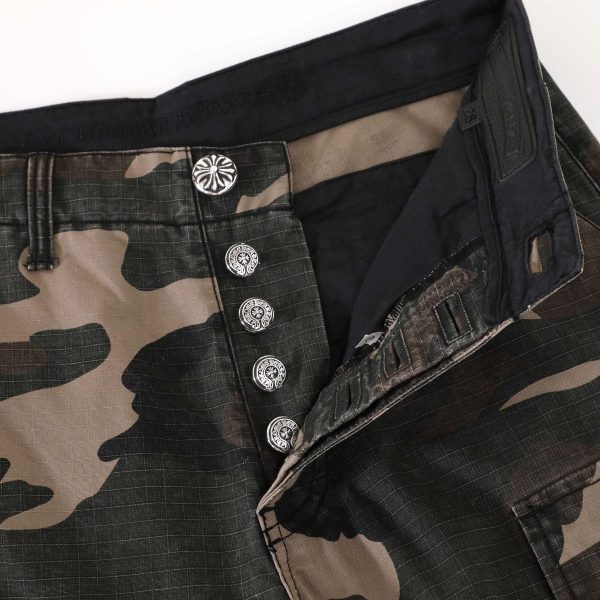 CHROME HEARTS カモフラージュデニムパンツ ブラック