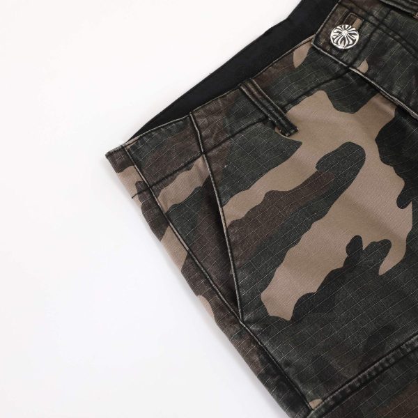 CHROME HEARTS カモフラージュデニムパンツ ブラック