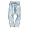 CHROME HEARTS クロスデニムパンツ デニムブルー