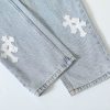 CHROME HEARTS クロスデニムパンツ デニムブルー