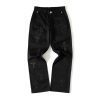 13434573128188724 CHROME HEARTS クロスデニムパンツ ブラック
