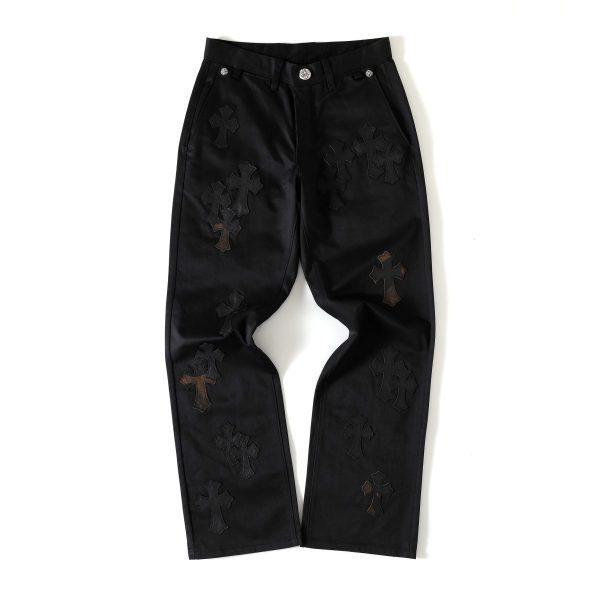 13434573128188724 CHROME HEARTS クロスデニムパンツ ブラック