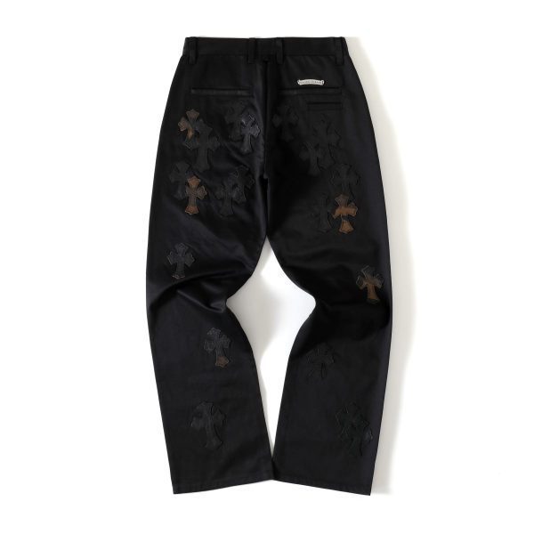 13434573130337857 CHROME HEARTS クロスデニムパンツ ブラック