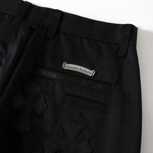 13434573133716585 CHROME HEARTS クロスデニムパンツ ブラック