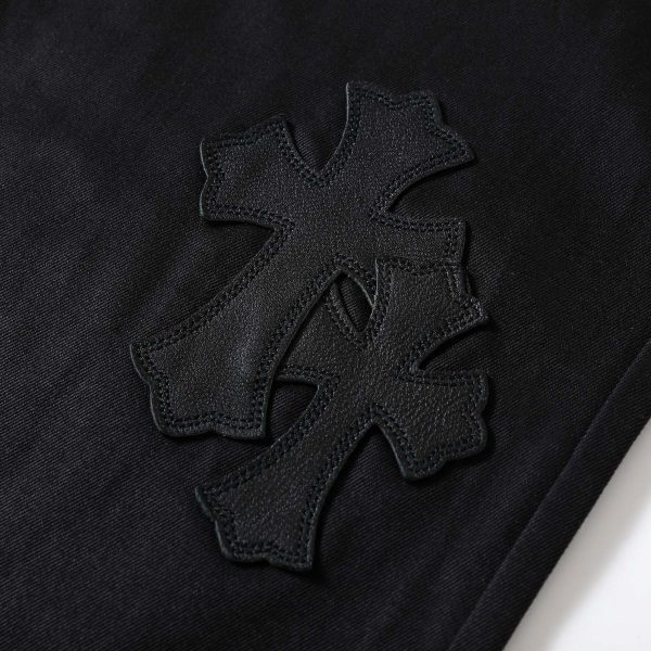 13434573136584456 CHROME HEARTS クロスデニムパンツ ブラック