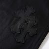 13434573137877415 CHROME HEARTS クロスデニムパンツ ブラック