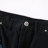 13434573261012112 CHROME HEARTS クロスデニムパンツ ブラック