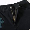 13434573267217920 CHROME HEARTS クロスデニムパンツ ブラック
