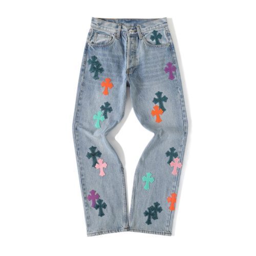 CHROME HEARTS デニムパンツ ブルー