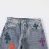 CHROME HEARTS デニムパンツ ブルー