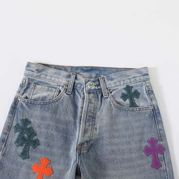 CHROME HEARTS デニムパンツ ブルー