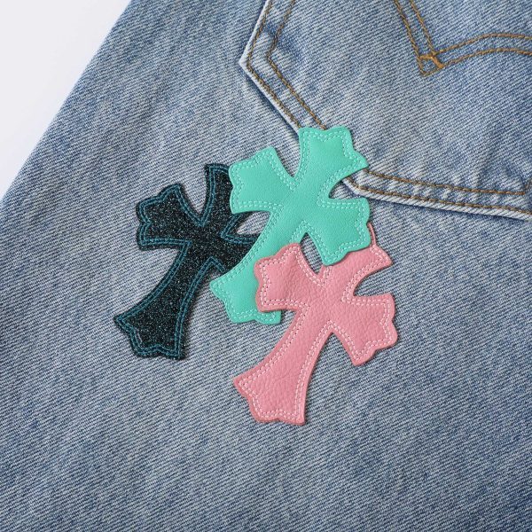 CHROME HEARTS デニムパンツ ブルー