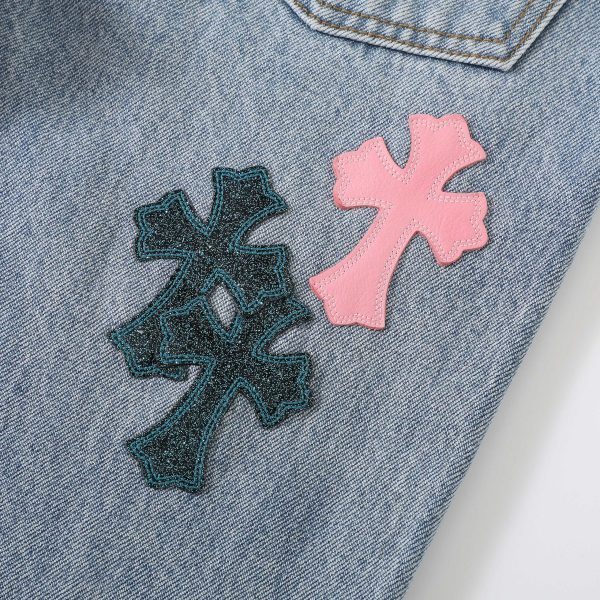 CHROME HEARTS デニムパンツ ブルー