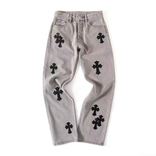 CHROME HEARTS デニムパンツ グレー