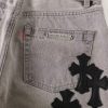 13434573388677630 CHROME HEARTS デニムパンツ グレー
