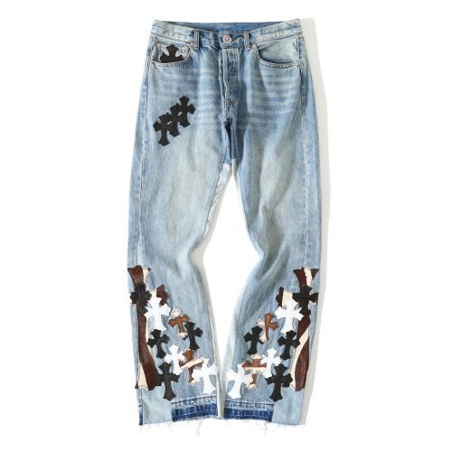 CHROME HEARTS デニムパンツ ブルー
