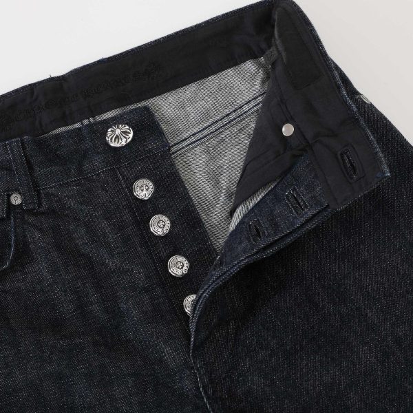 13434573623085679 CHROME HEARTS デニムパンツ ブラック