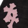 13434573649404030 CHROME HEARTS クロスデニムパンツ ブラック
