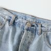 CHROME HEARTS クロスデニムパンツ ブルー